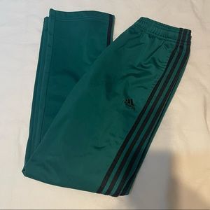 Dark Green Adidas Sweatpants